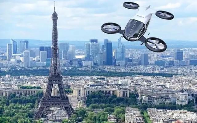 2024 Paris Olympics ITECH eVTOL Volocopter